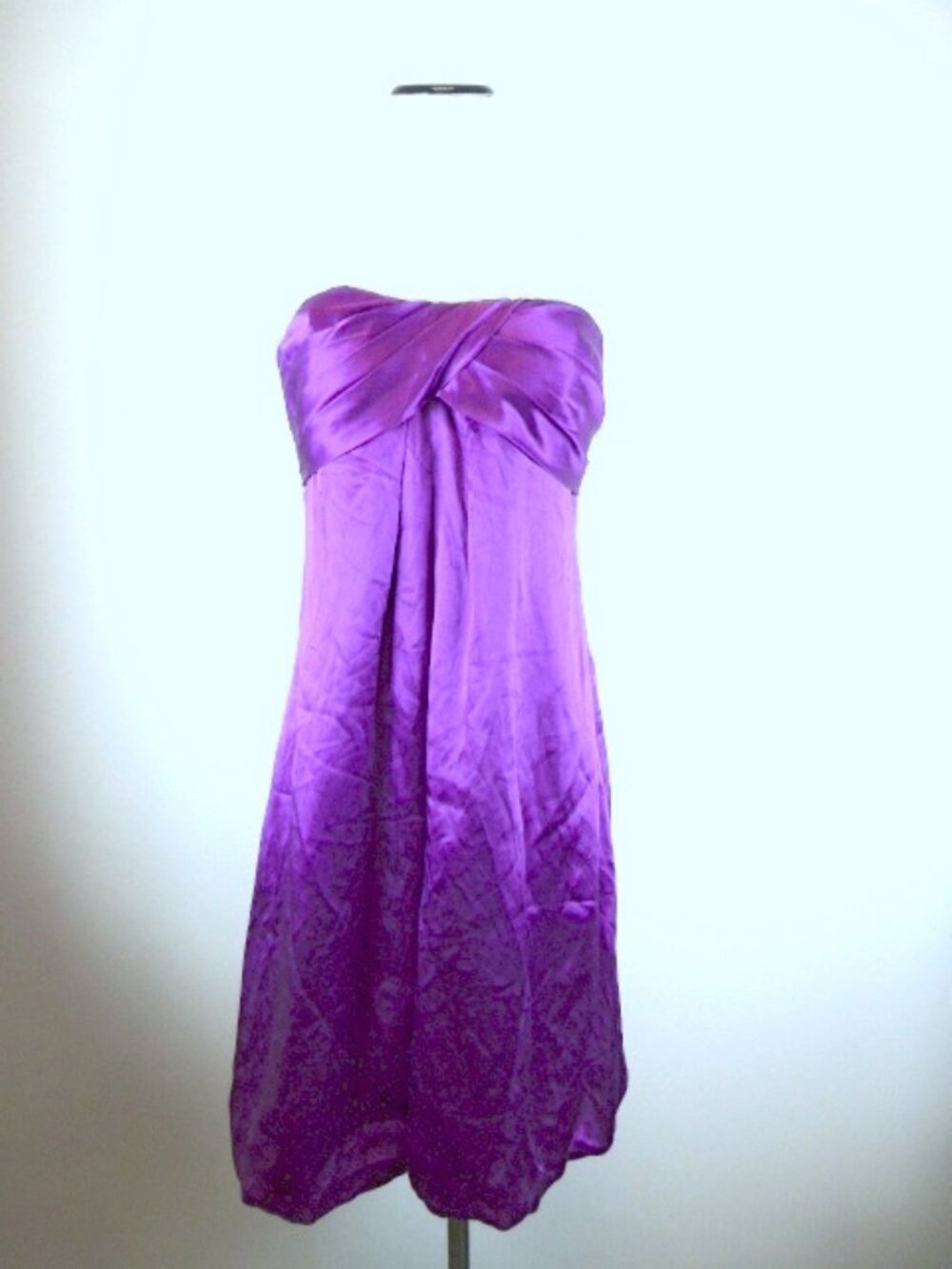 Cache pink bustier strapless spaghetti strap silk dress 10 USA party wedding
